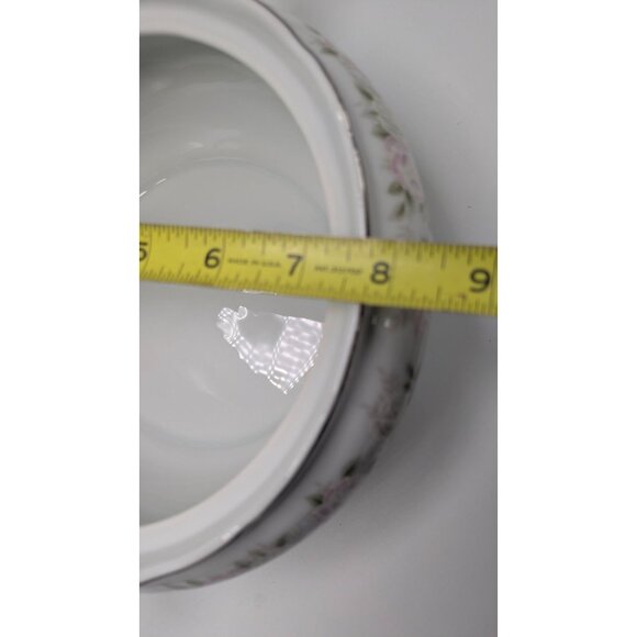 Sheffield Classic 501 Japan Covered Vegetable Serving Dish Bowl Floral Design - Picture 15 of 16